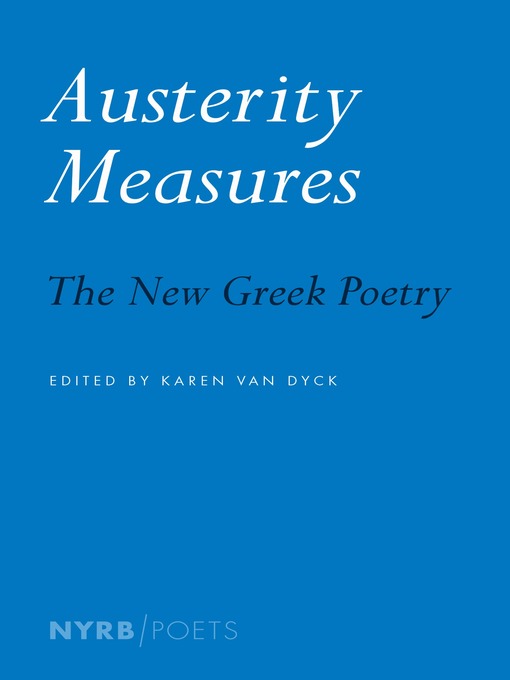 Title details for Austerity Measures by Karen Van Dyck - Wait list